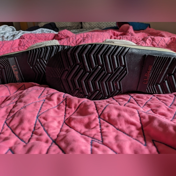 Womens LL Bean Snow Boots//Grey//Size 7/GUC - Picture 8 of 12